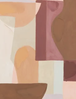 Franny schilderij 80x120cm - Multikleur