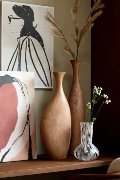 Gigi vaas H82,5cm - Bruin