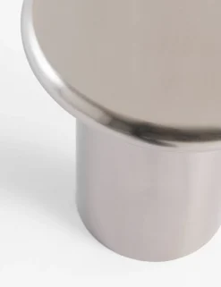 Gio bijzettafel H45cm - Zilver