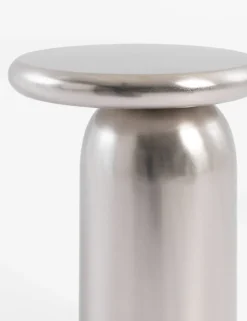 Gio bijzettafel H45cm - Zilver