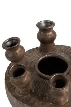 Golden Tulip vaas H39cm - Goud