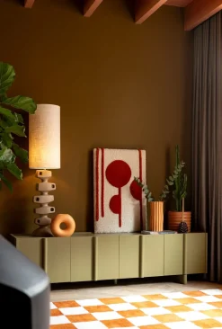 Guus wandobject 60x90cm - Koper