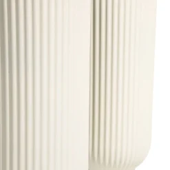 Haley vaas H29cm - Wit