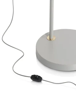 Hugo boog vloerlamp 3*E27 - Grijs