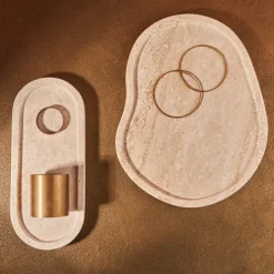 Ira schaal 31x40cm - Cremekleurig