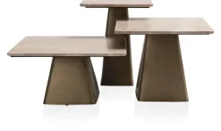 Issy bijzettafel H54cm - Cremekleurig