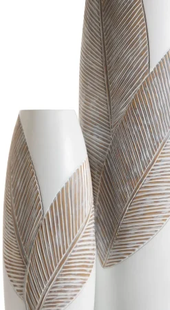 Jolie vaas H45cm - Wit