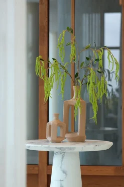 Jules vaas H21cm - Beige