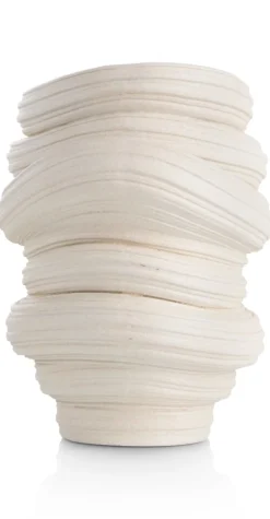 Juul vaas H32,6cm - Cremekleurig