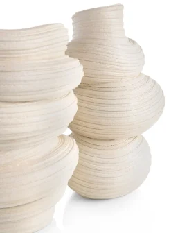 Juul vaas H36,6cm - Cremekleurig