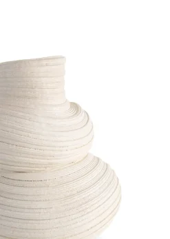 Juul vaas H36,6cm - Cremekleurig