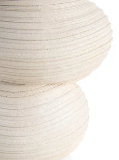 Juul vaas H36,6cm - Cremekleurig