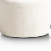 Kay poef H35cm - Cremekleurig