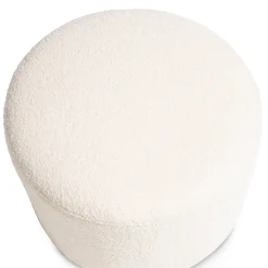 Kay poef H35cm - Cremekleurig