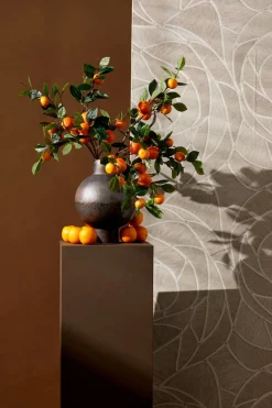 Lara vaas H38cm - Grijs