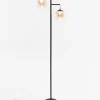 Lexi vloerlamp 2*LED - Amber