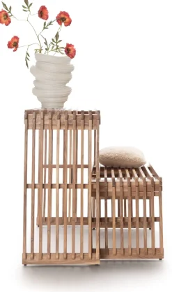 Lino bankje 96cm - Bruin