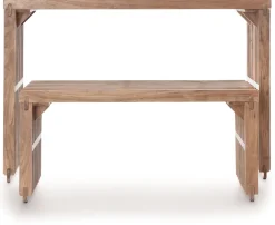 Lino bankje 96cm - Bruin