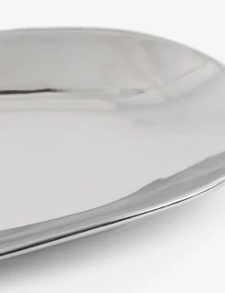 Lisette schaal 21x47cm - Zilver