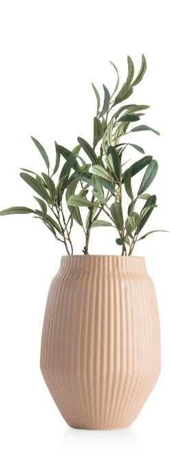Liv vaas H28cm - Beige