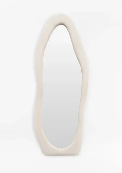 Loes spiegel 160x60cm - Cremekleurig