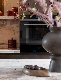 Lovia schaal 36x19cm - Bruin