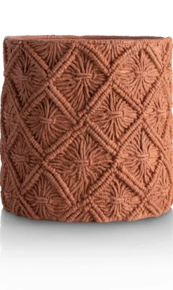 Maeve pot H26cm - Terracotta