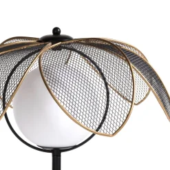 Magnolia tafellamp H49cm 1*G9 - Zwart