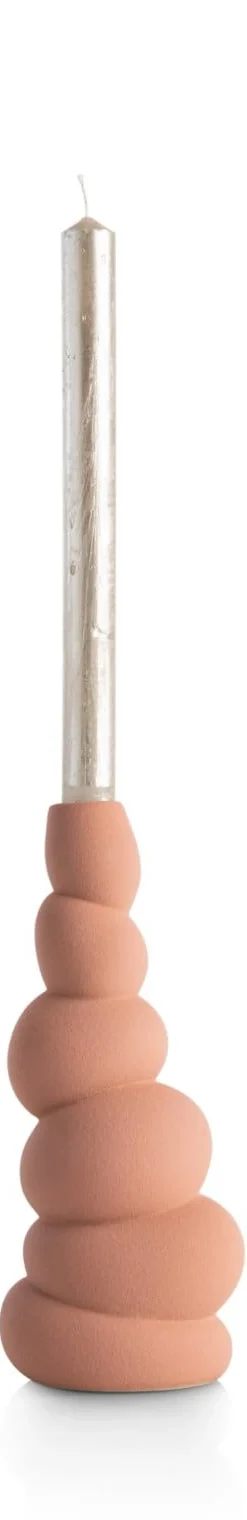 Maria kandelaar H23,5cm - Terracotta