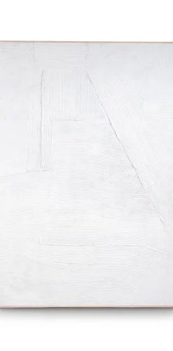 Master Strokes schilderij 120x180cm - Wit