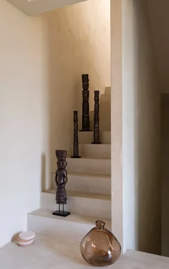 Milan beeld H62cm - Bruin