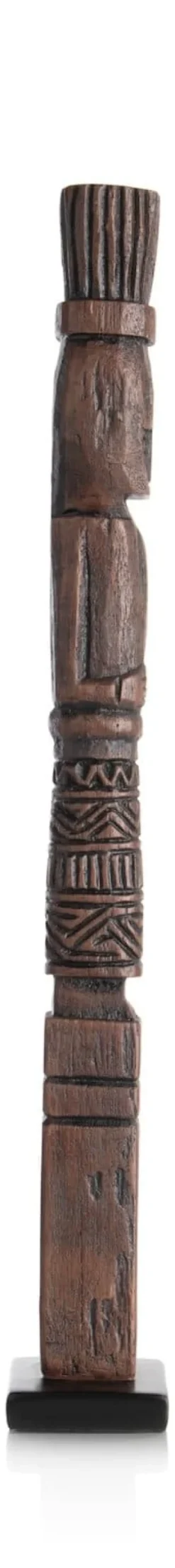 Milan beeld H62cm - Bruin