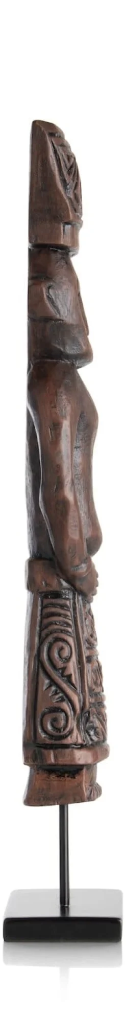 Milan beeld H67,5cm - Bruin