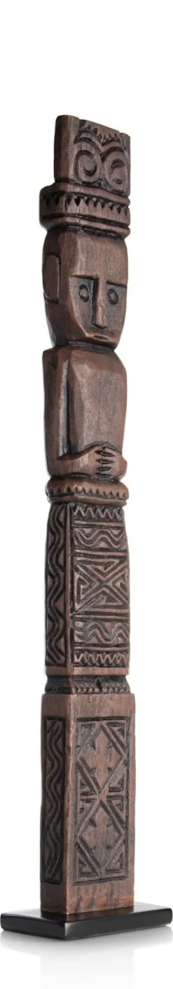 Milan beeld H86cm - Bruin