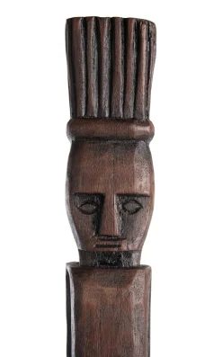 Milan beeld H75cm - Bruin