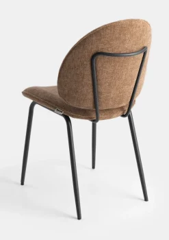 Milo eetkamerstoel - bruin