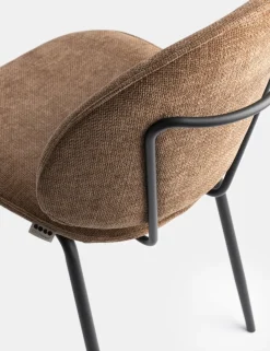 Milo eetkamerstoel - bruin