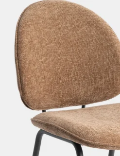 Milo eetkamerstoel - bruin