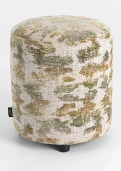 Noble poef H50cm - Groen