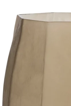 Noisettes vaas H39cm - Taupe