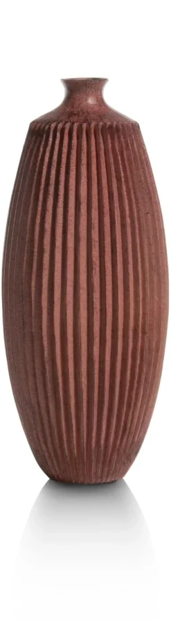 Noni vaas H30cm - Koper