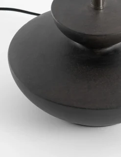 Noor lampenvoet 1*E27 - Zwart