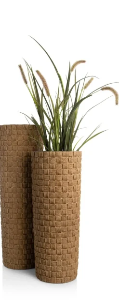 Noud pot H69cm - Bruin