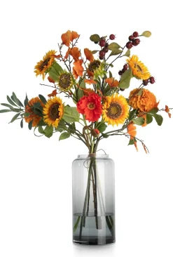 Olive Leaf Spray H82cm kunstbloem - Groen