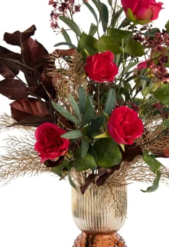 Olive Leaf Spray H82cm kunstbloem - Groen