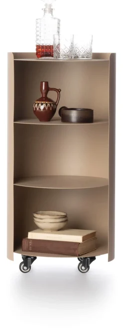 Owen bijzettafel H70cm - Taupe