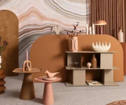 Owen wandtafel H78cm - Taupe