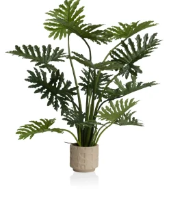 Philodendron Selloum kunstplant H125cm - Groen