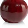 Pomegranate kandelaar H12cm - Bordeaux