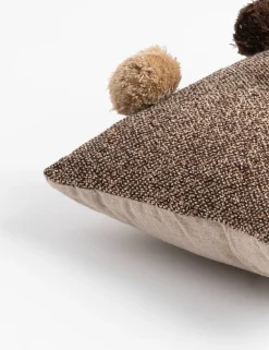 Pomme kussen 30x50cm - Bruin